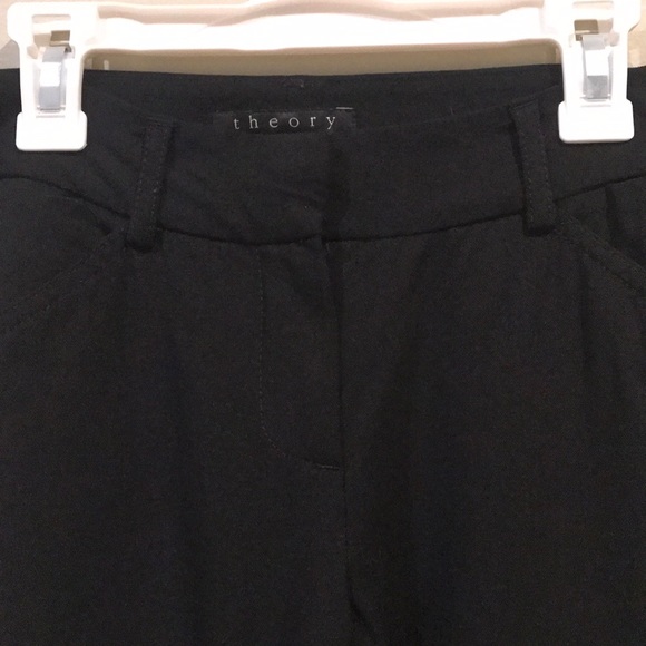 Theory dress Career black pants size 0 - Picture 2 of 6